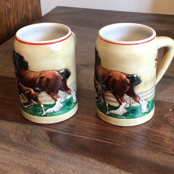 “Anheuser-Busch” Beer Steins - Picture 2 of 8